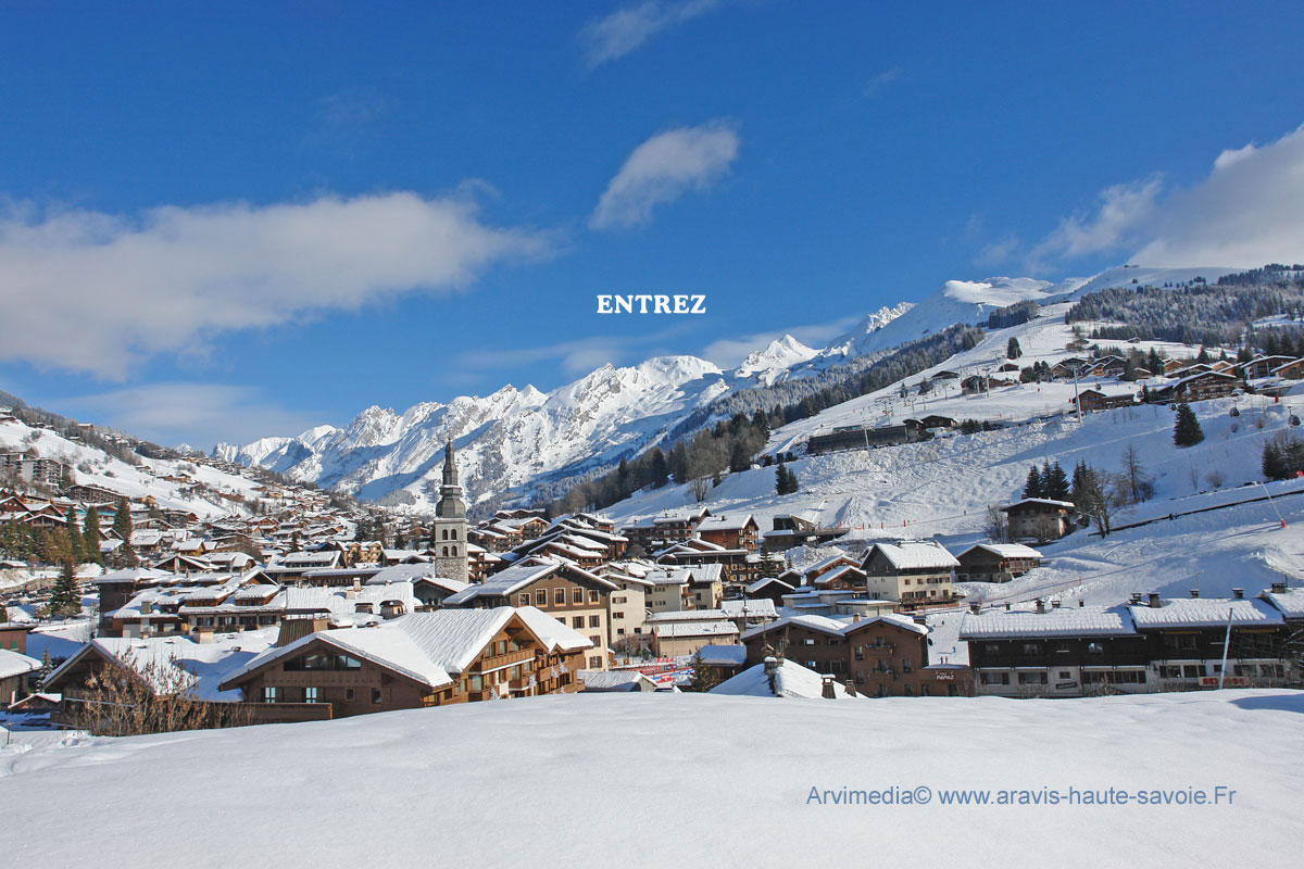 la clusaz hiver